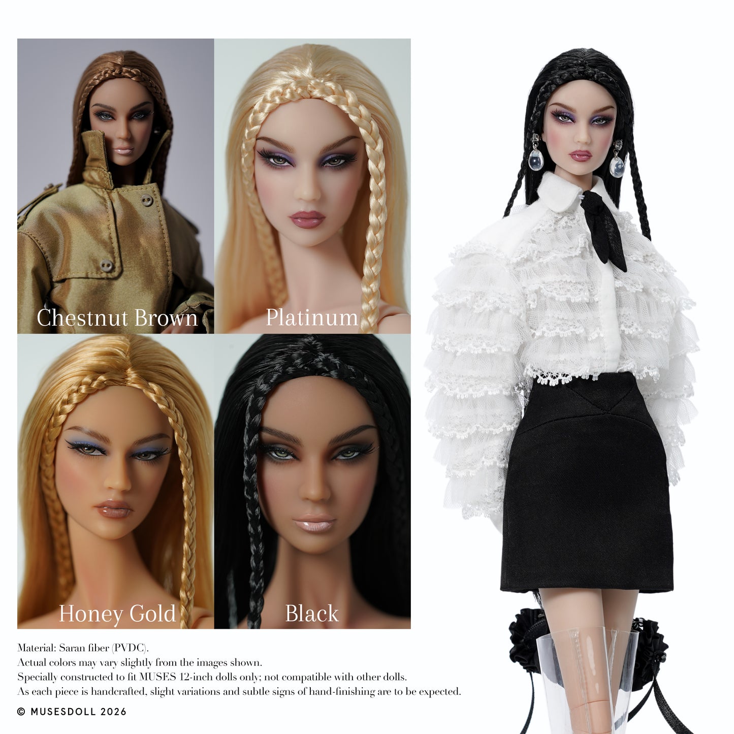 The London Season — Basic Wig Style 01 — 30% Preorder Deposit