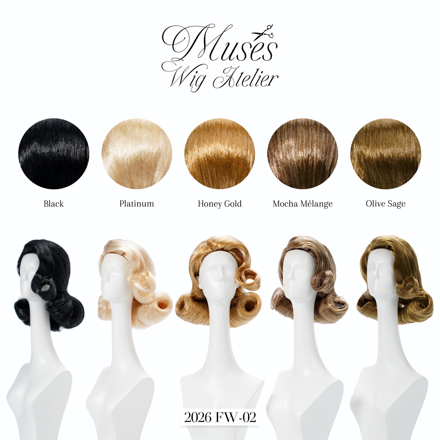 The London Season — Basic Wig Style 02 — 30% Preorder Deposit