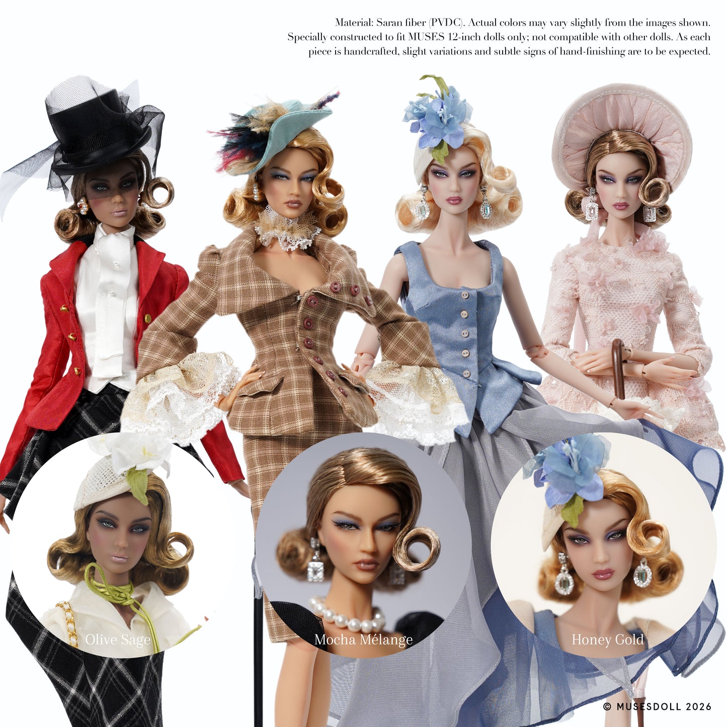 The London Season — Basic Wig Style 02 — 30% Preorder Deposit