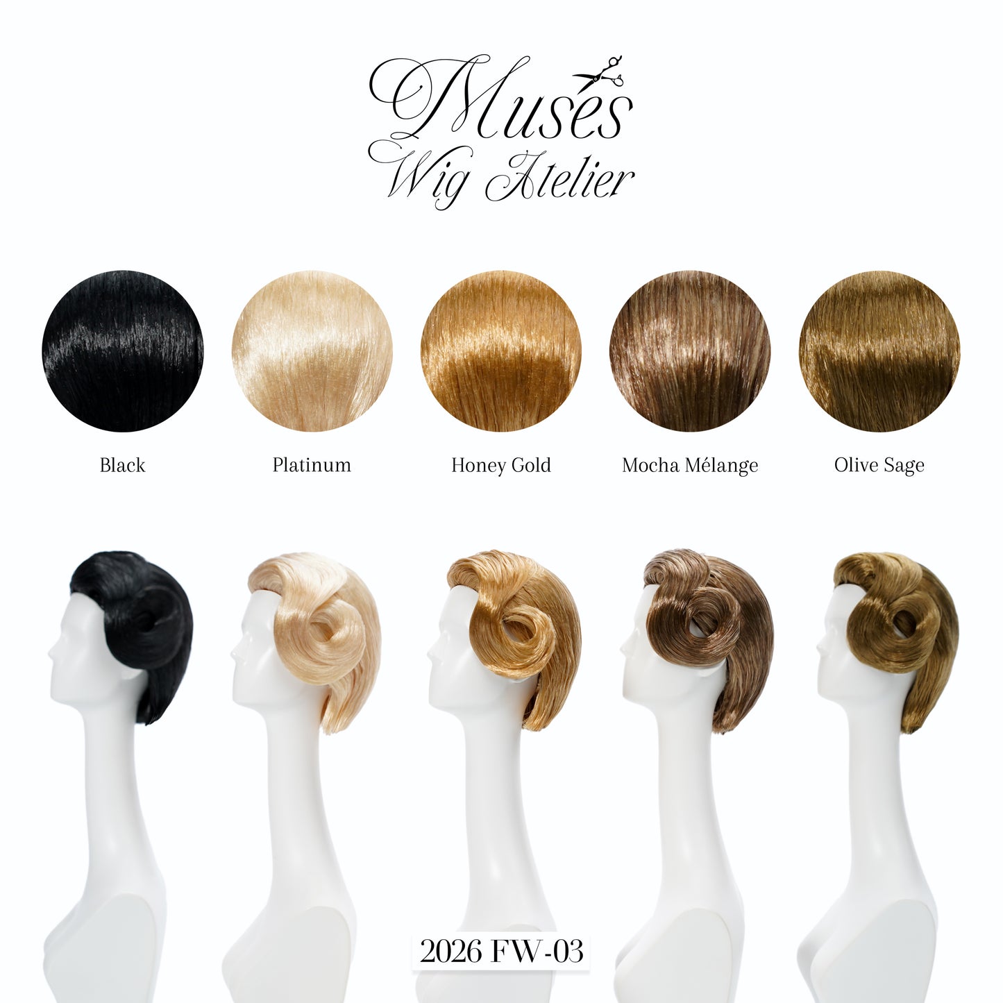The London Season — Basic Wig Style 03 — 30% Preorder Deposit