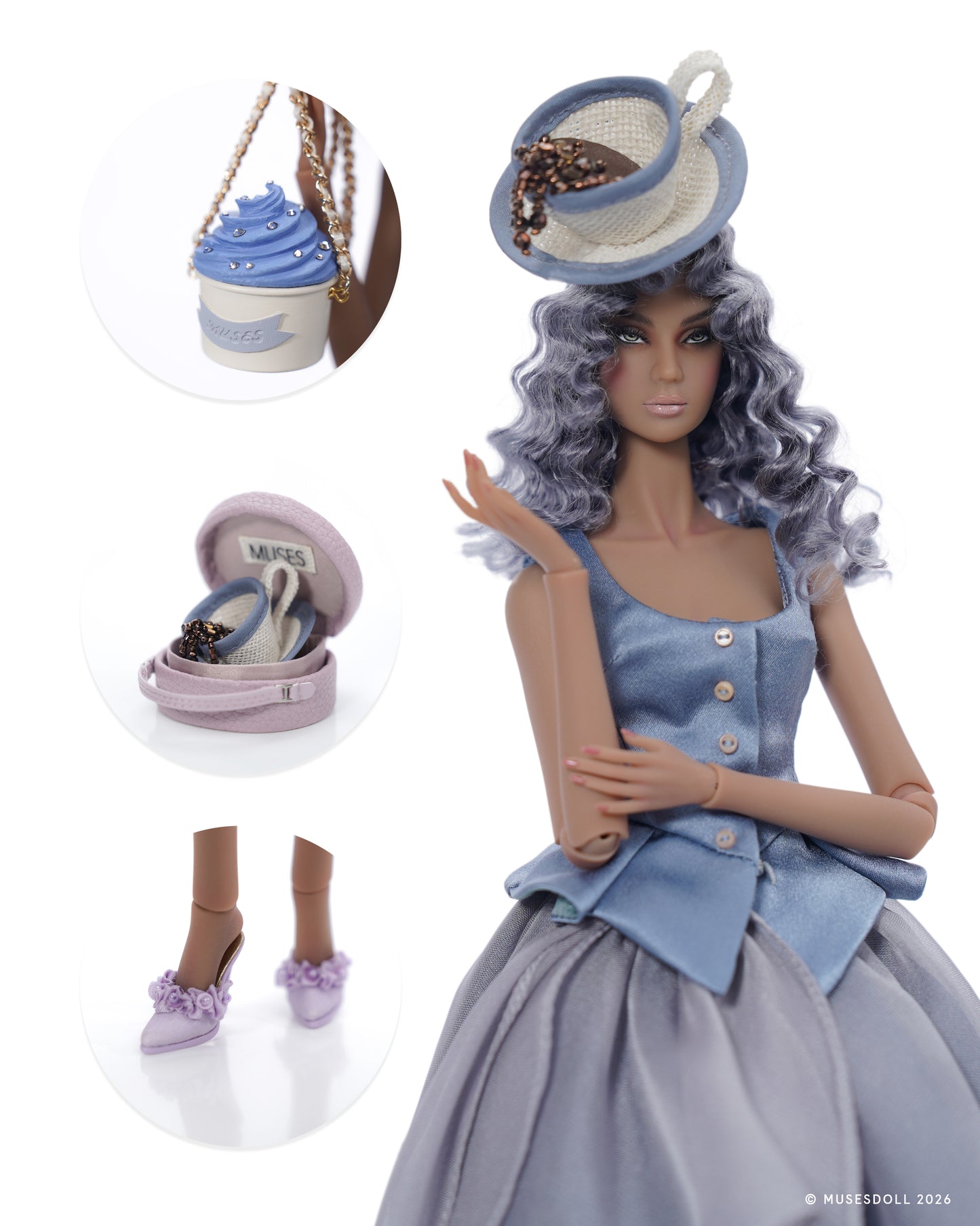 The London Season — A Most Improper Tea Accessory Set — 30% Preorder Deposit