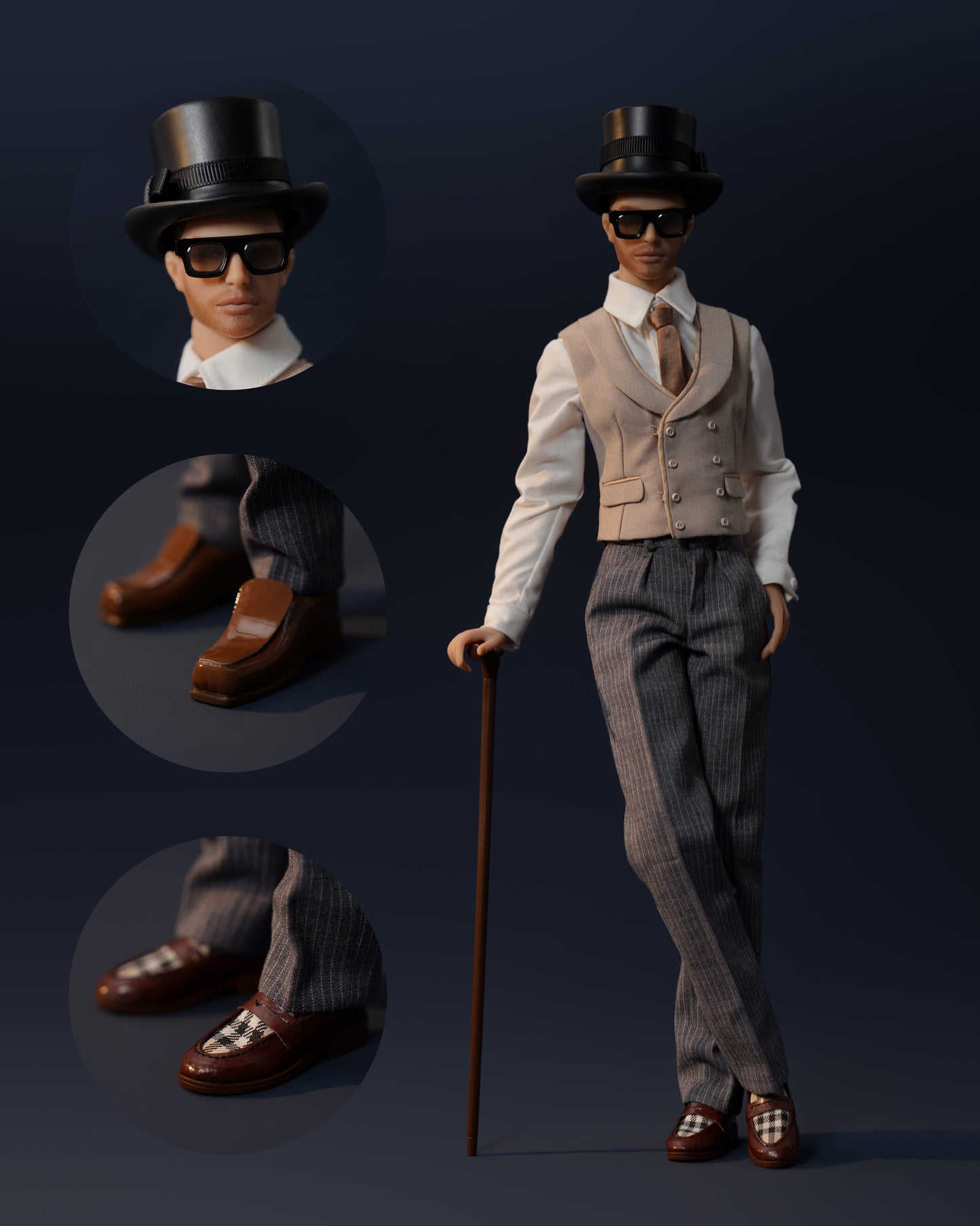 The London Season — The Club Room Accessory Set (Homme)— 30% Preorder Deposit