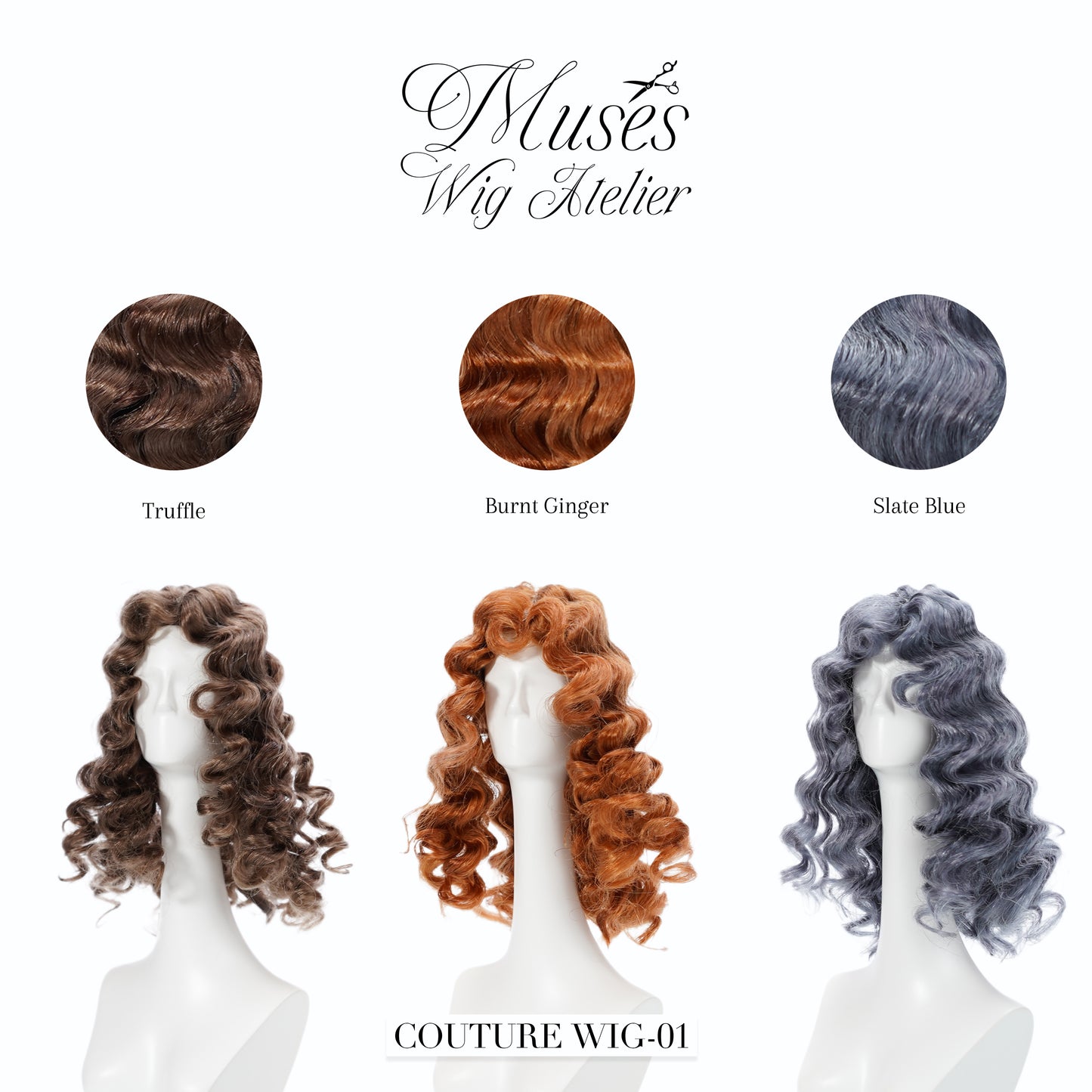 The London Season — Couture Wig Style 01 — 30% Preorder Deposit