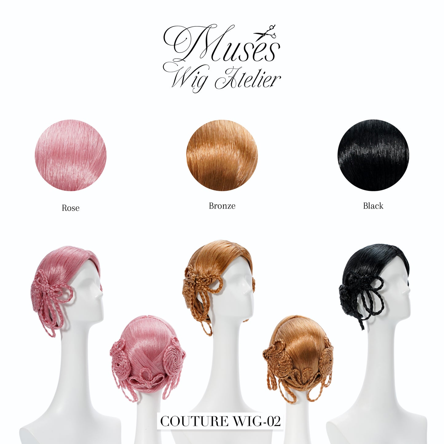 The London Season — Couture Wig Style 02 — 30% Preorder Deposit