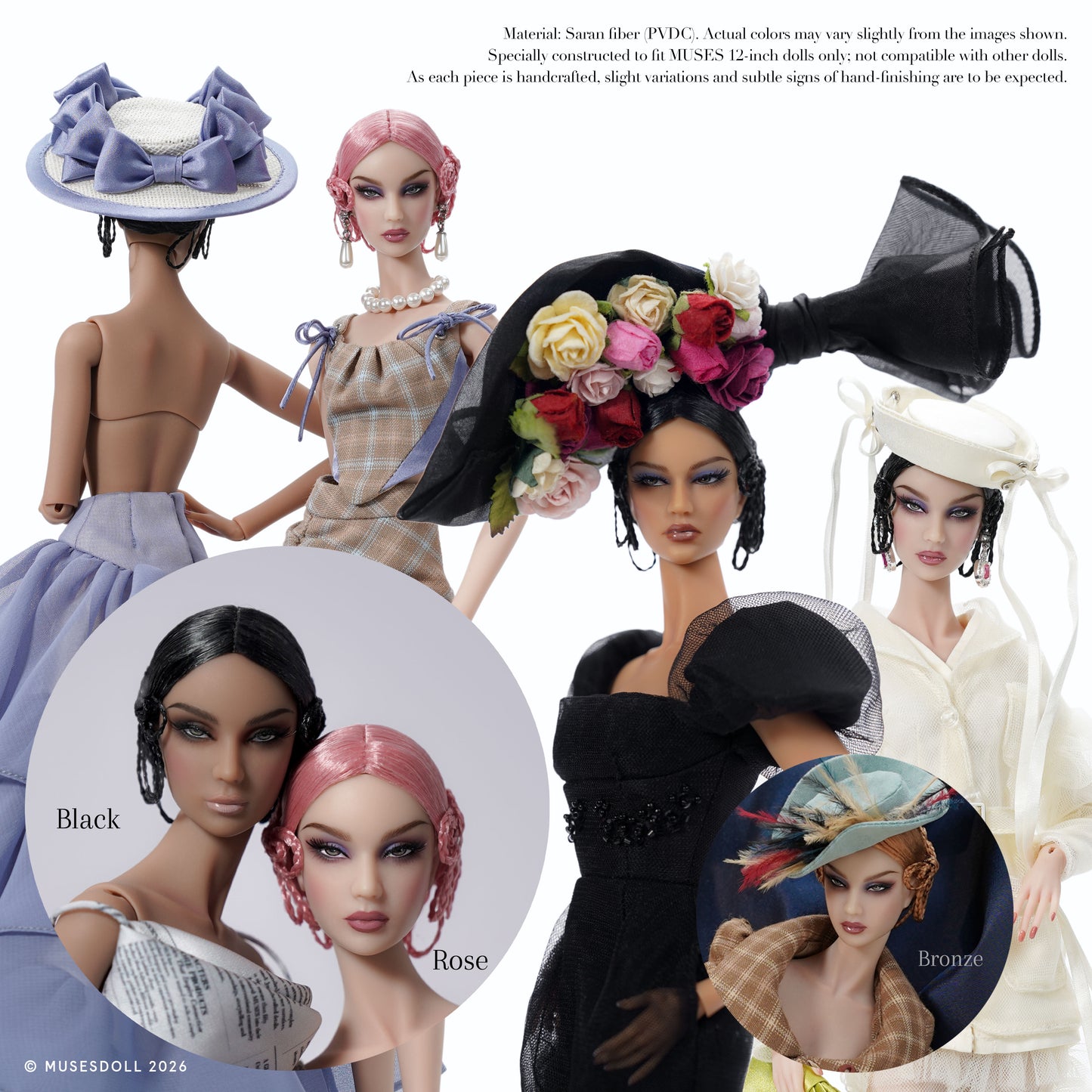 The London Season — Couture Wig Style 02 — 30% Preorder Deposit