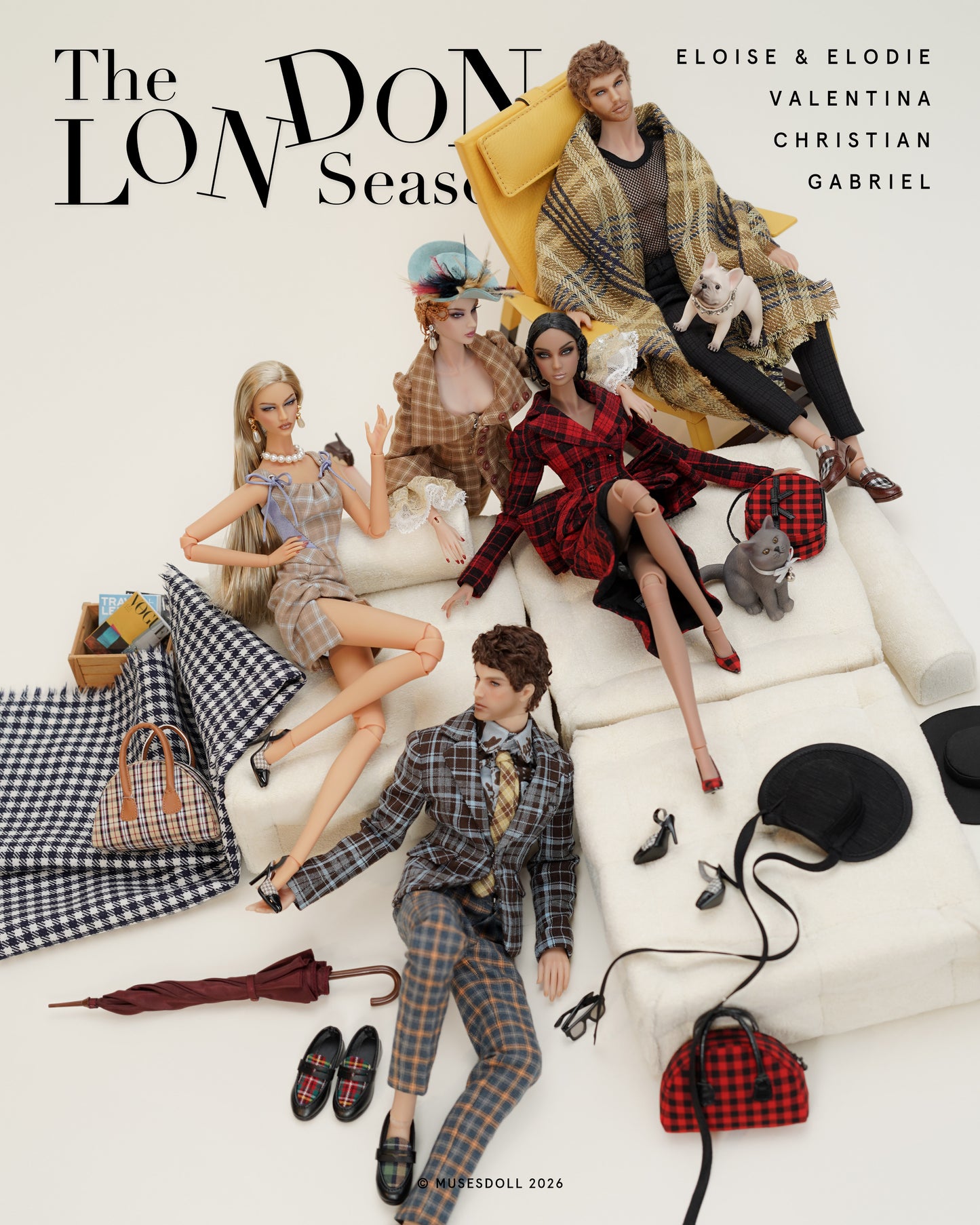 The London Season — Elodie Nude Doll — 30% Preorder Deposit