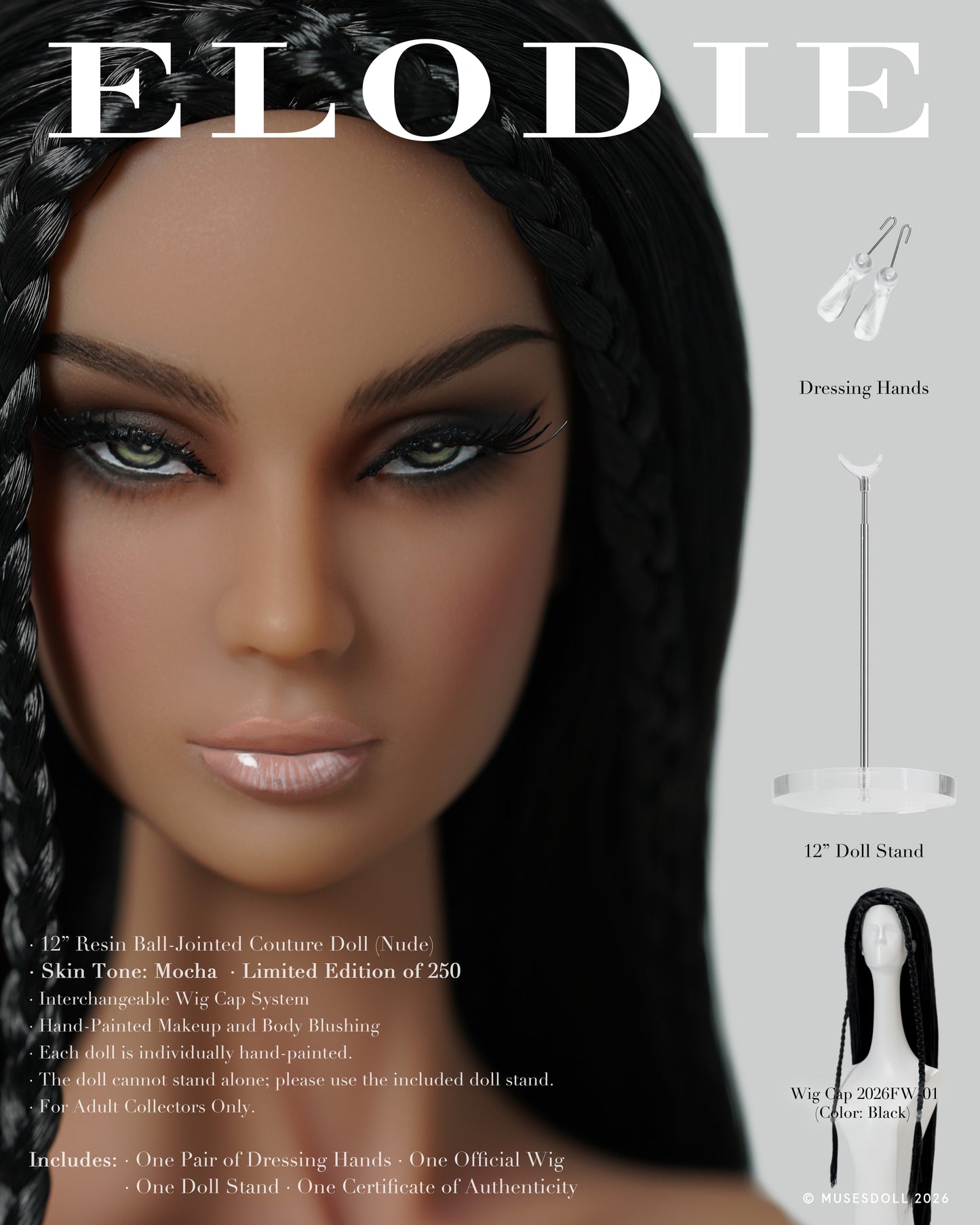 The London Season — Elodie Nude Doll — 30% Preorder Deposit