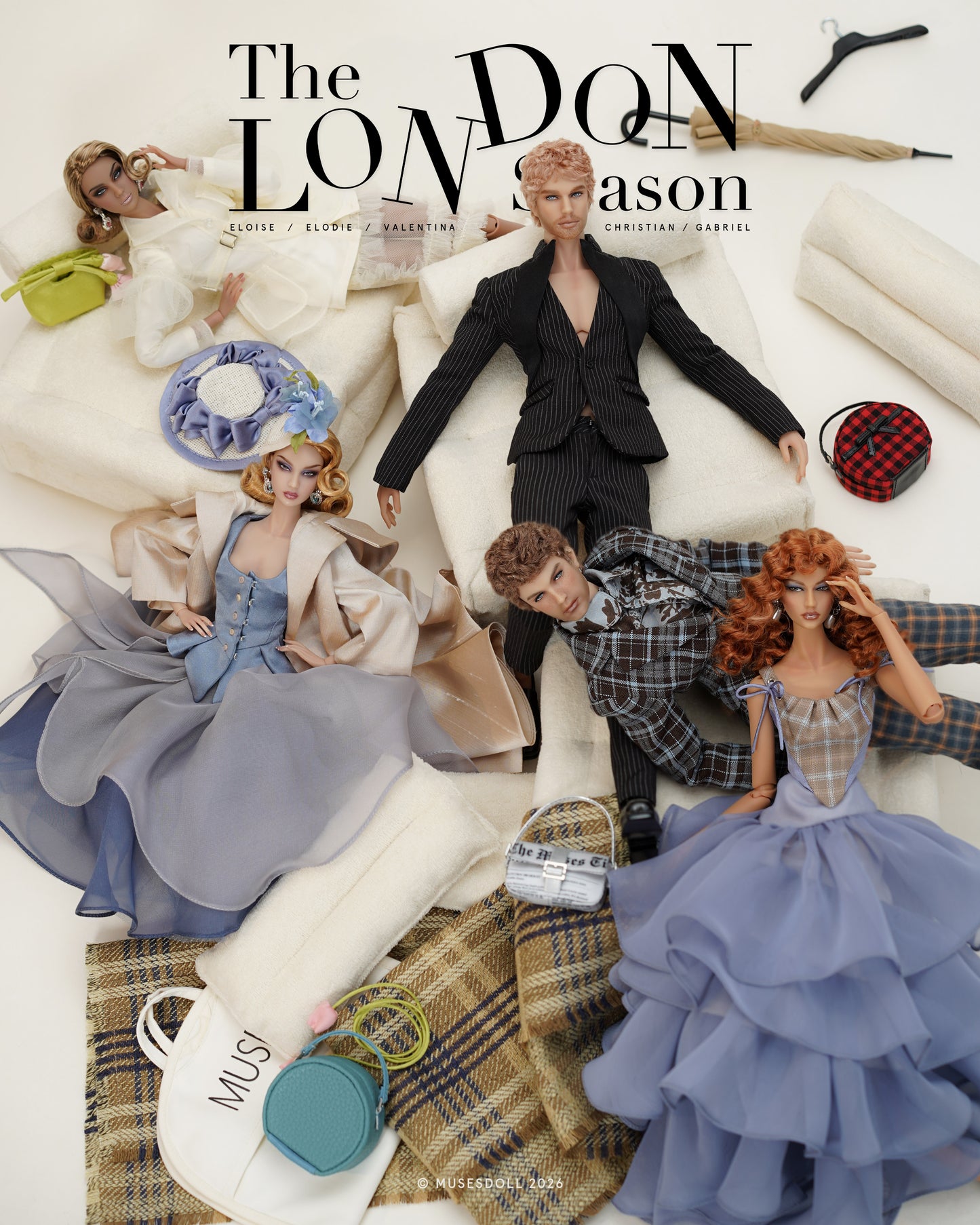 The London Season — Eloise Nude Doll — 30% Preorder Deposit
