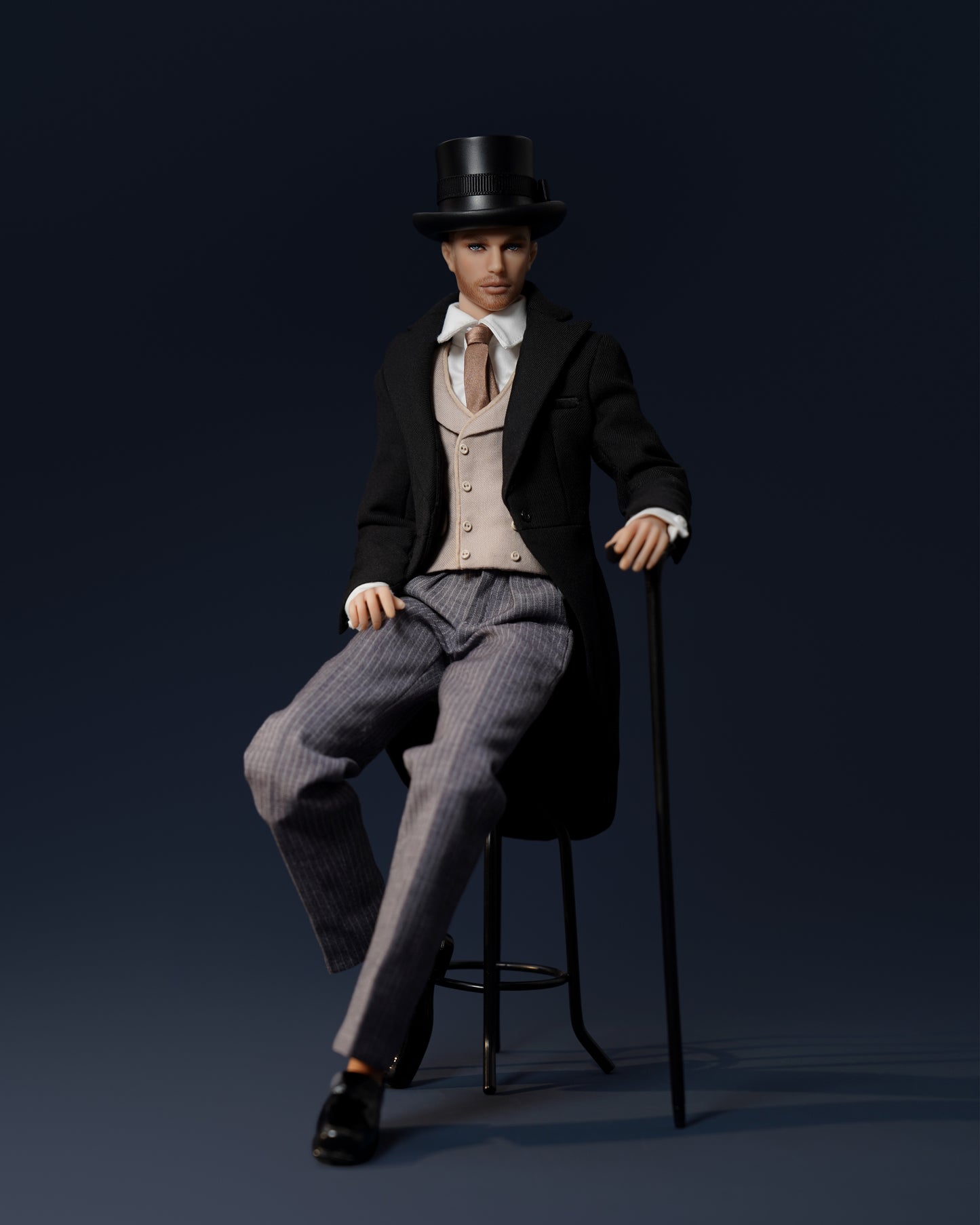 The London Season — Gabriel Nude Doll — 30% Preorder Deposit