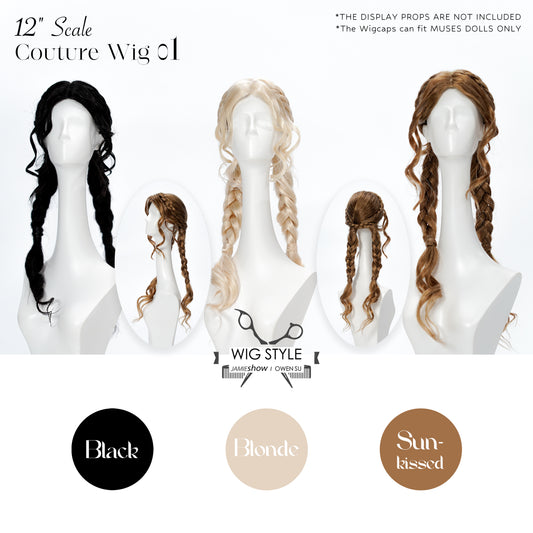Wild at Heart Couture Mohair Wig #1 Sun-Kissed